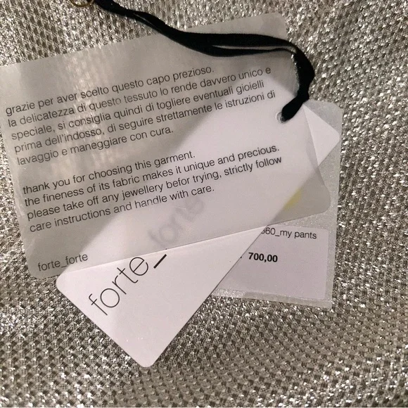 Chic Metallic Wide Leg Pants - Picture 11 of 16